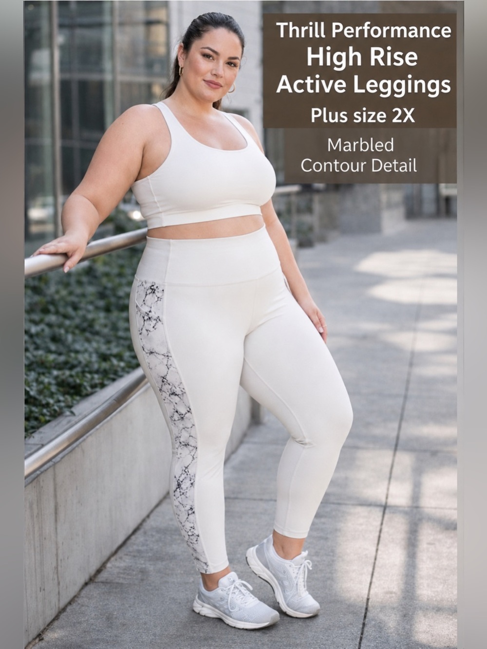 Thrill Performance High Rise Full Length Leggings Size 2XL EUC
